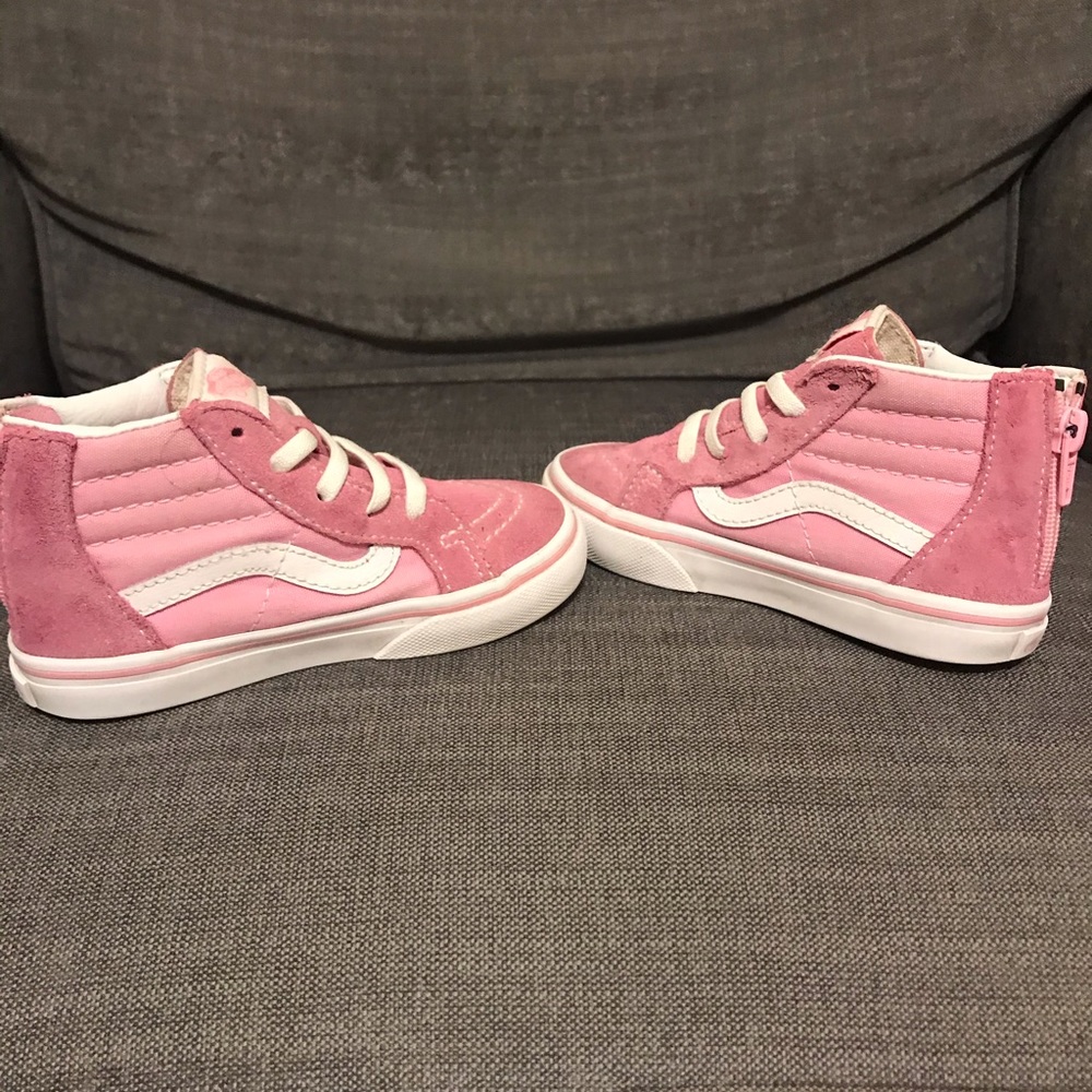 Pink old school vans